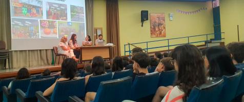 Sesión informativa en el Colegio El Pilar Maristas