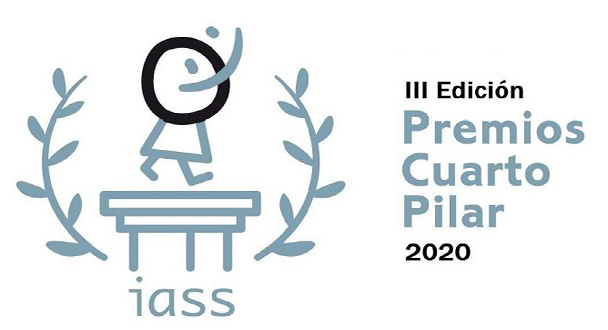 Logo de la III edición de los premios Cuarto Pilar del IASS