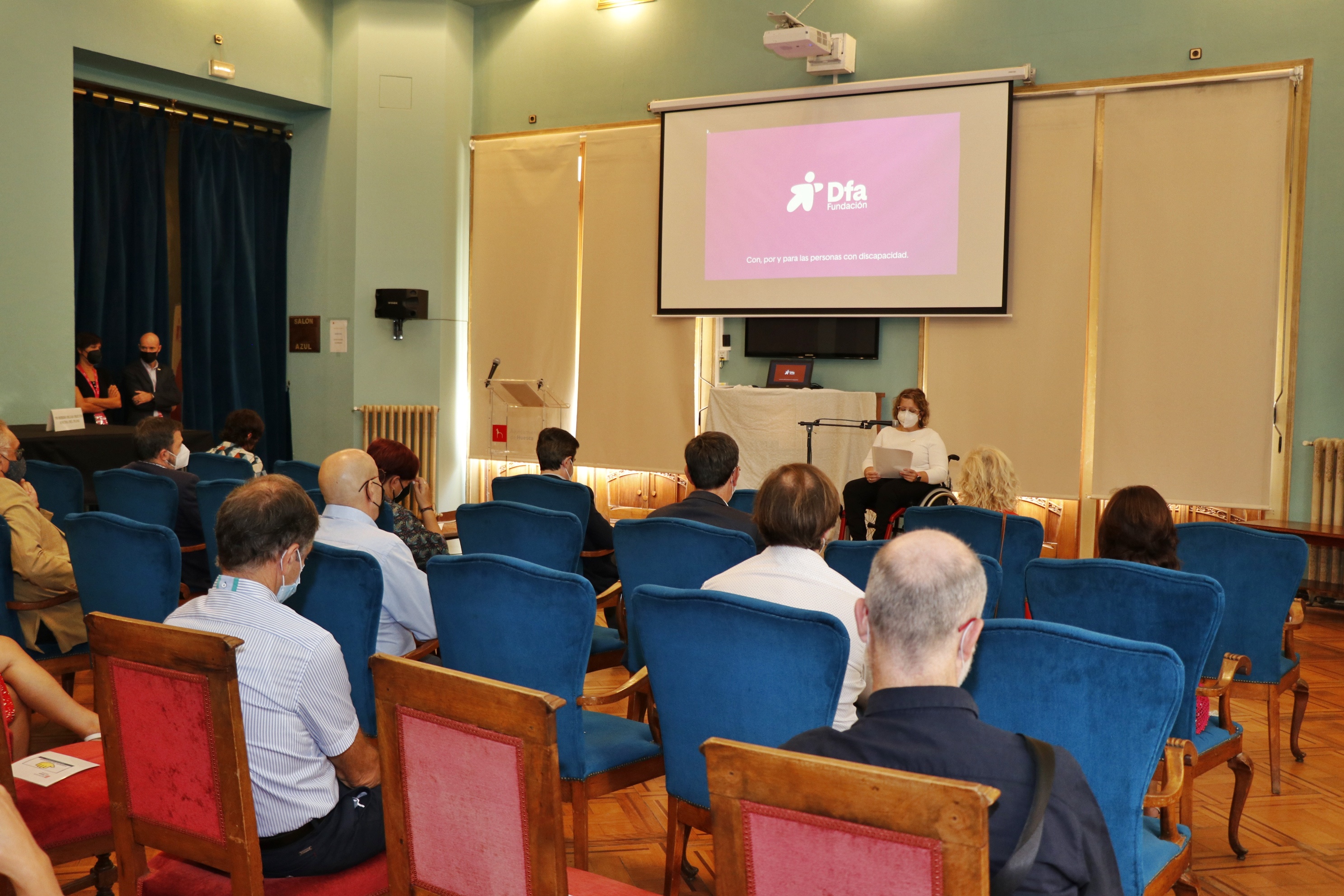  Acto de presentación en Huesca