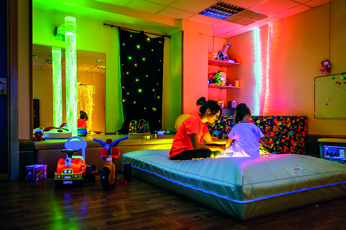 Sala de Estimulación Multisensorial de Dfa