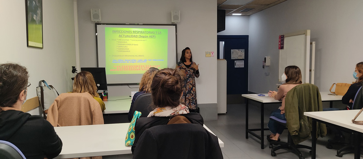 Momento de la charla