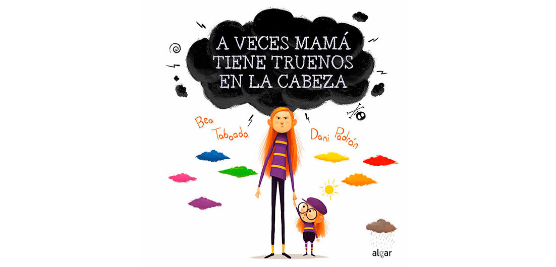 Portada A veces mamá tiene cuentos en la cabeza