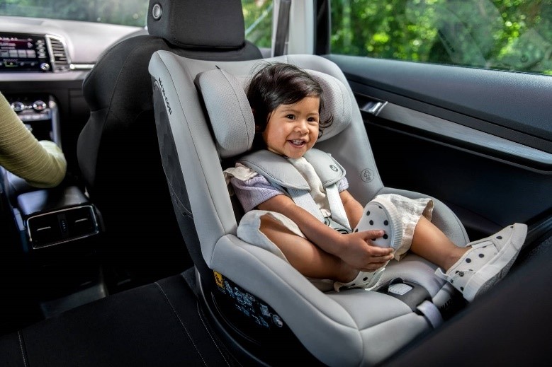 Sistemas de retención infantil en automóviles según peso y
