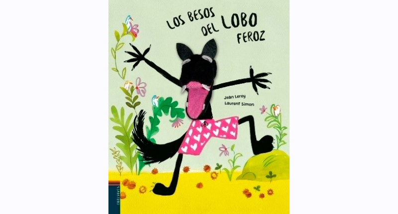 Portada Los besos del lobo feroz