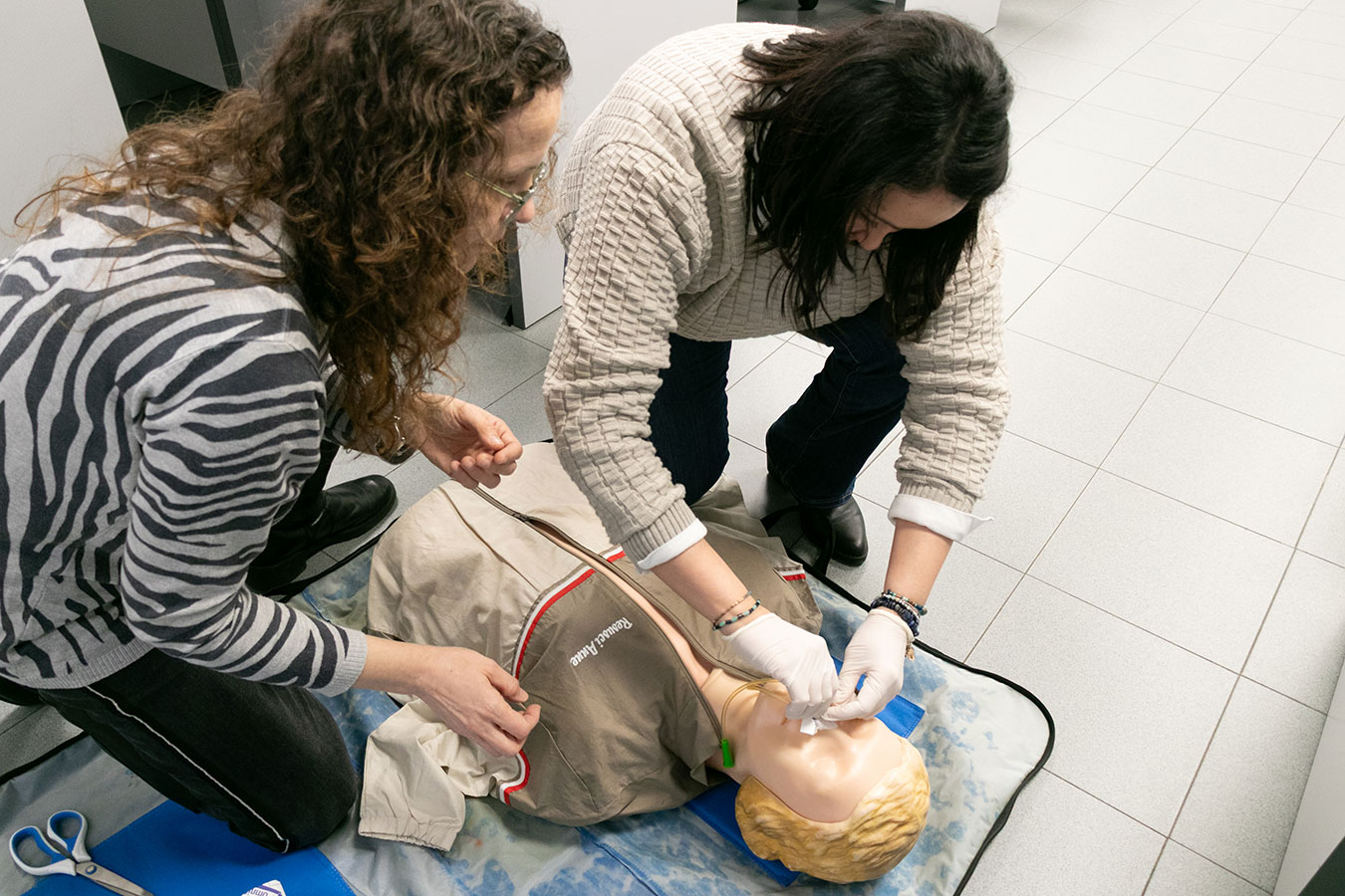 Sesión de RCP manual
