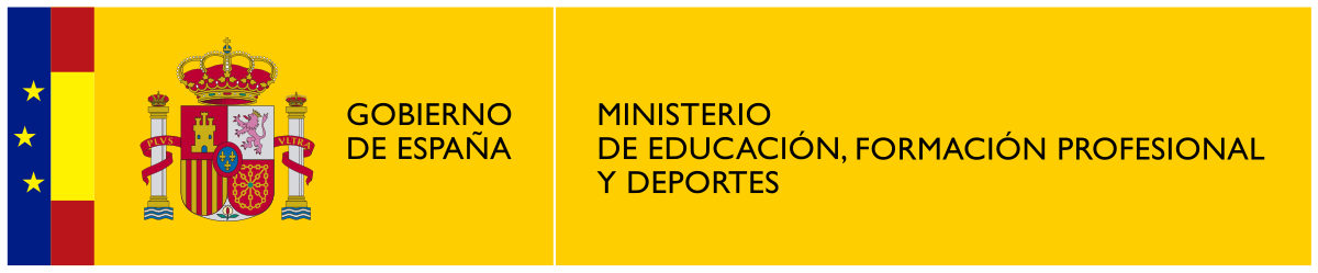 Logo Ministerio de Educación, Formación Profesional y Deportes