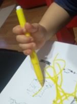 Presa palmar supinada