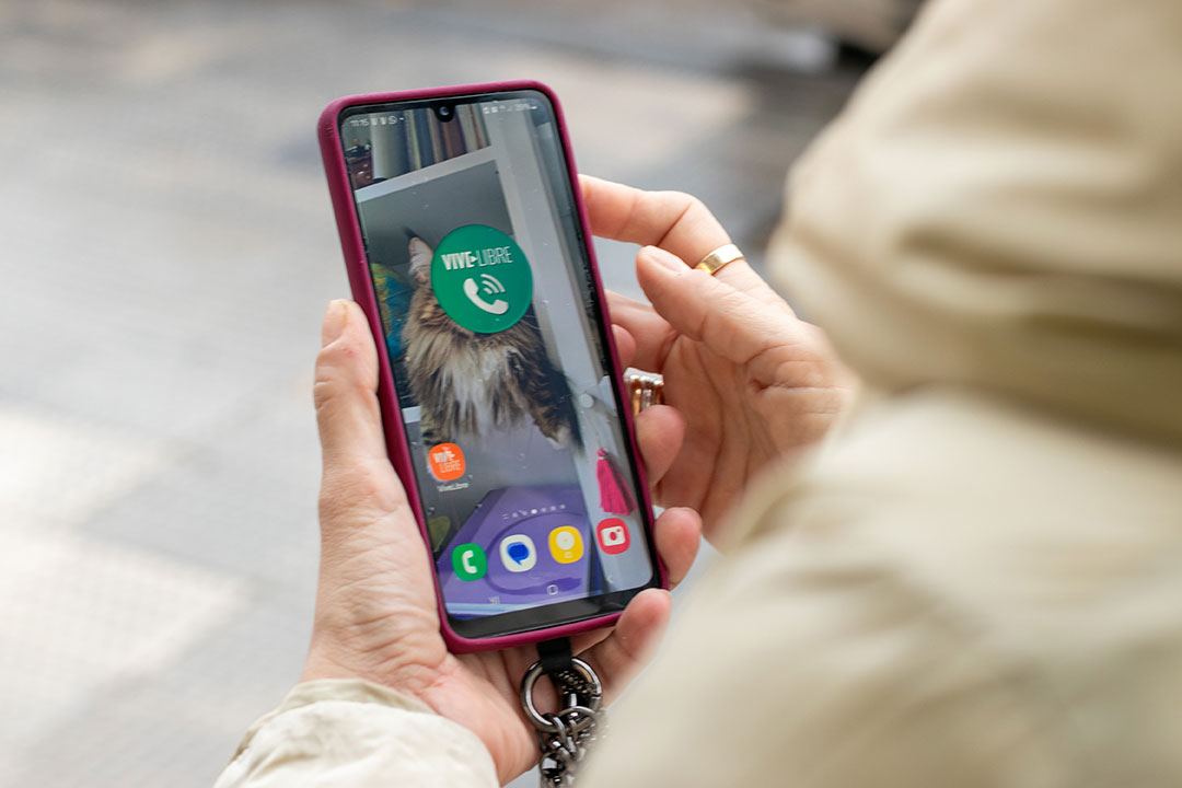 App de teleasistencia en el móvil