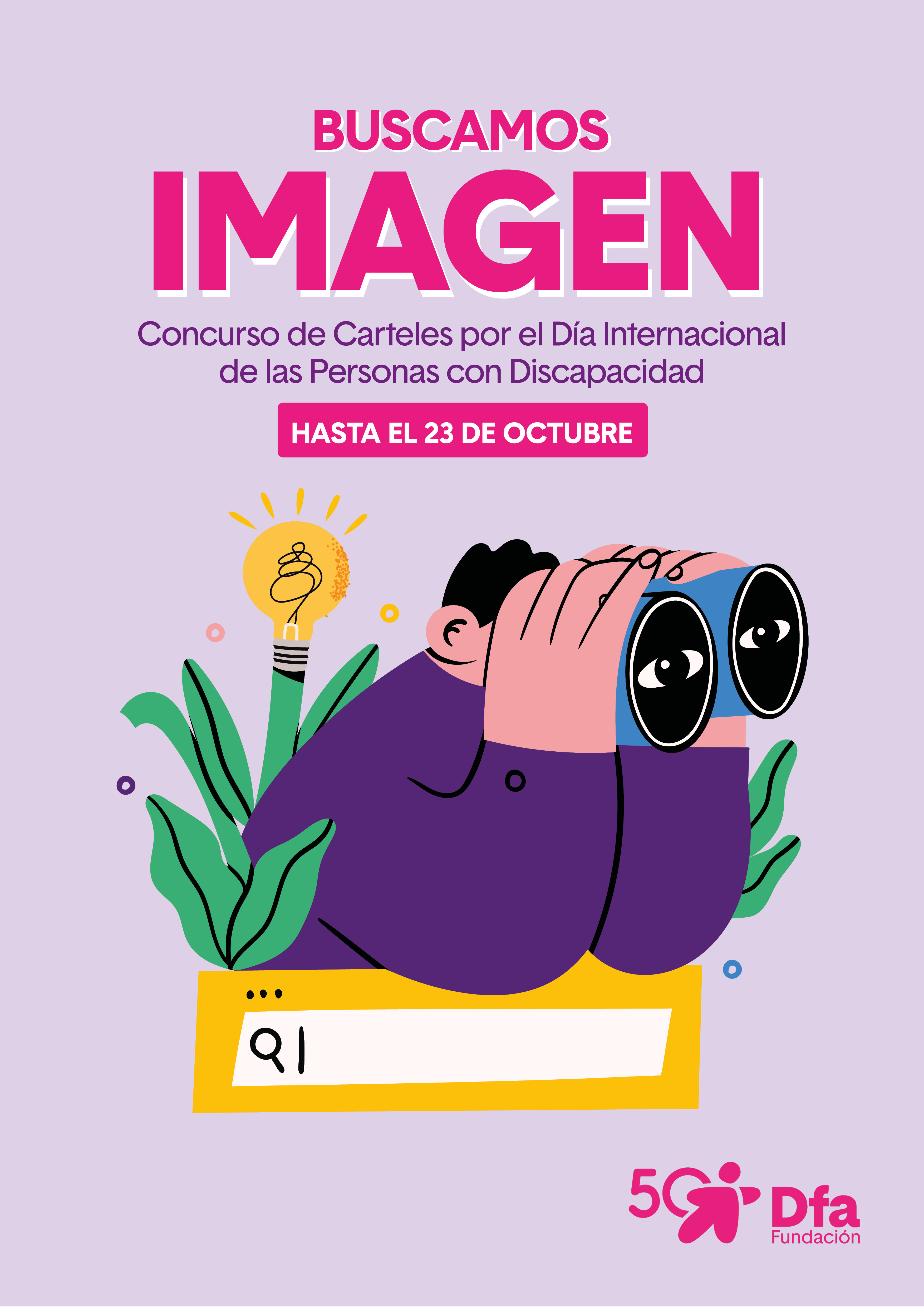 Cartel Buscamos Imagen 2026