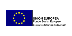 Logo Fondo Social Europeo. Construyendo Europa desde Aragón