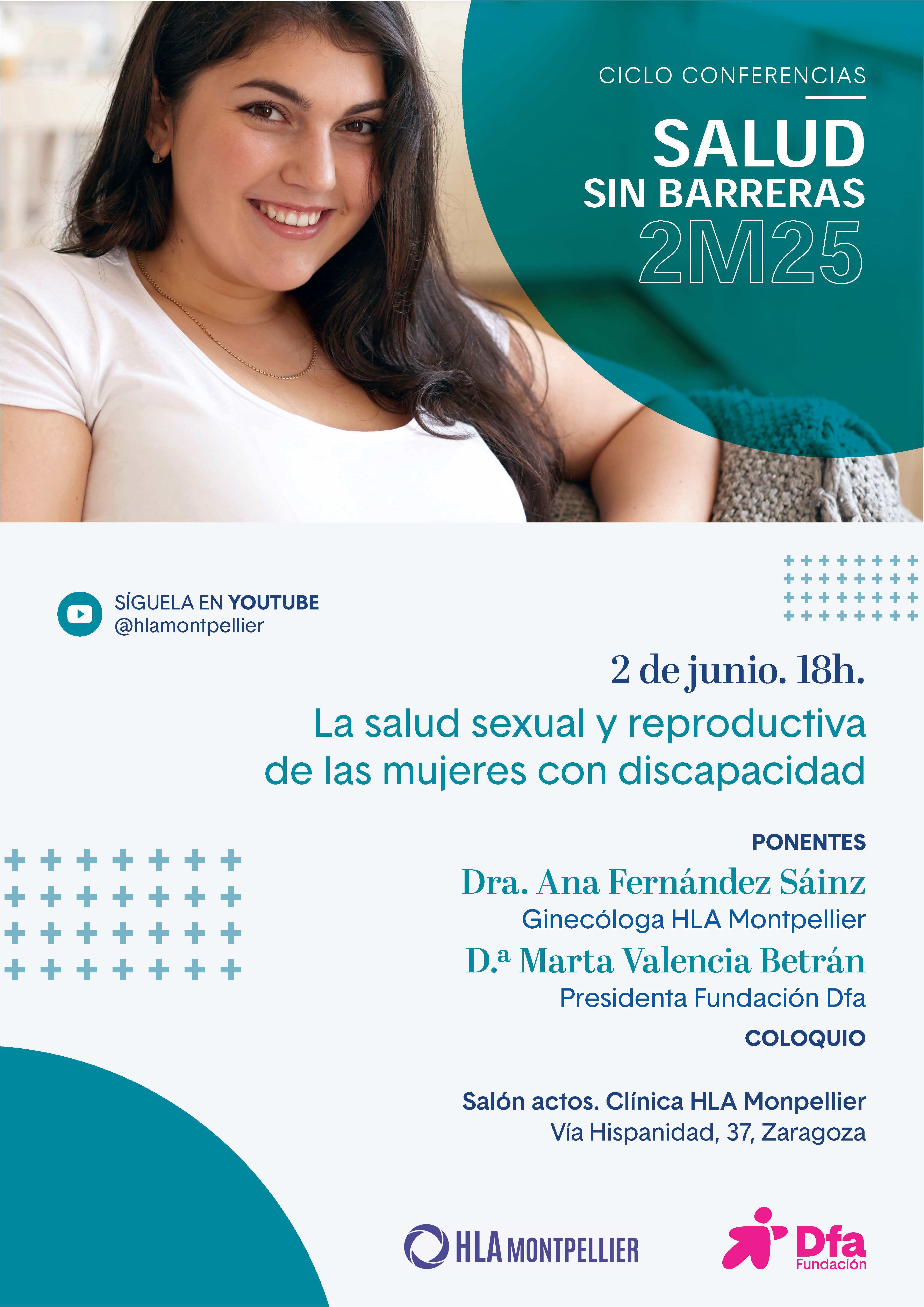 Cartel charla HLA Montpellier