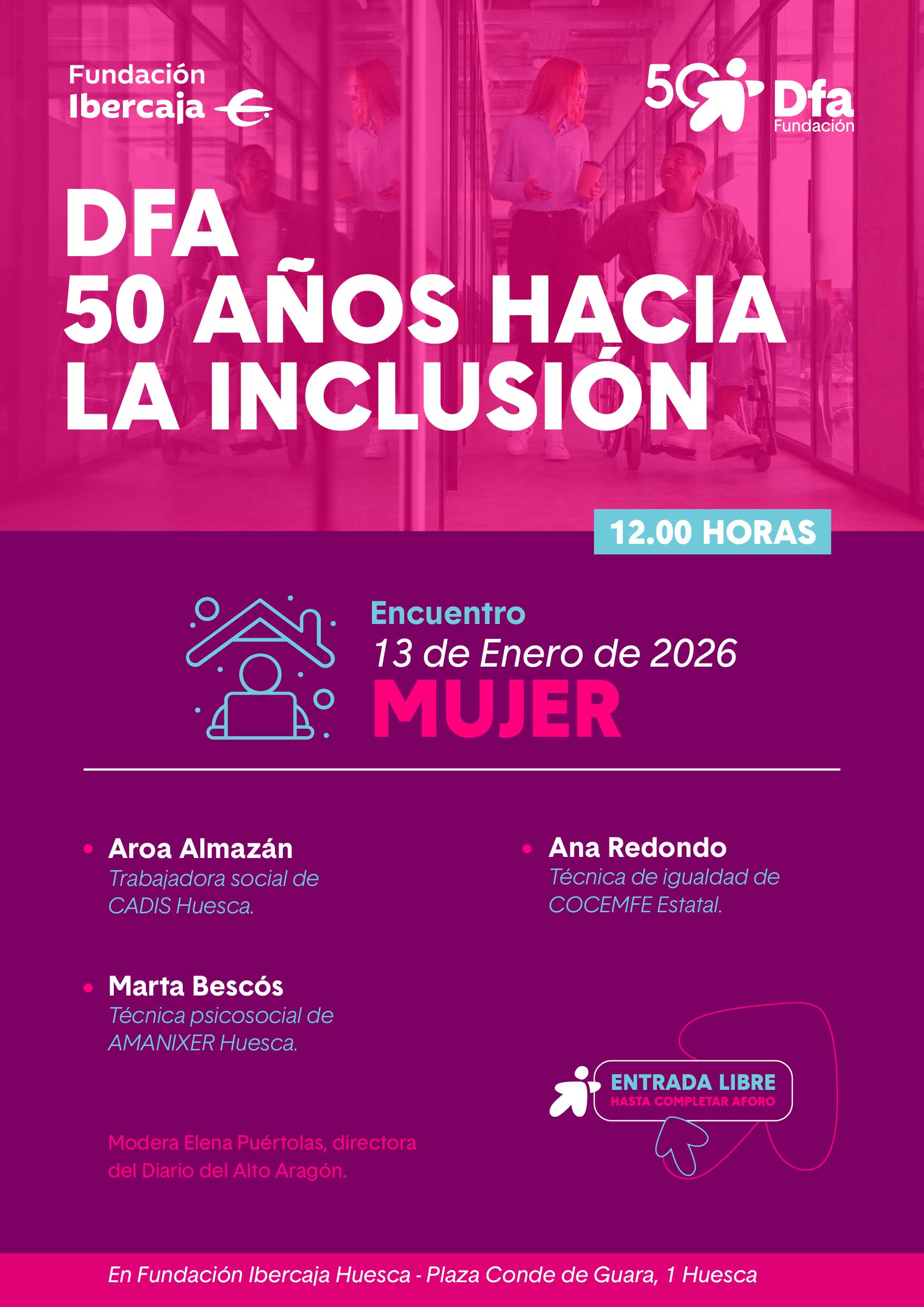 Cartel encuentro Huesca