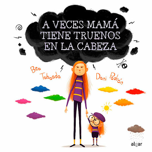 Portada A veces mamá tiene cuentos en la cabeza