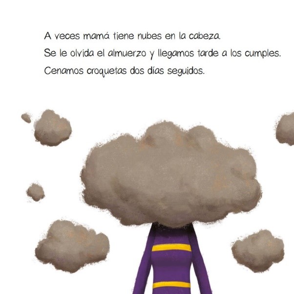 Imagen A veces mamá tiene truenos en la cabeza