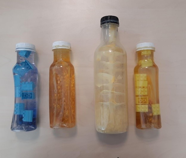 Botellas sensoriales