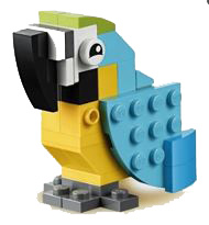 Pájaro de lego