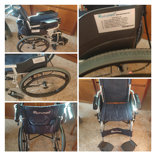 Silla de ruedas plegable a la venta