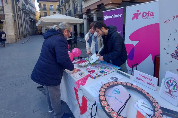 Stand en la Feria del Voluntariado