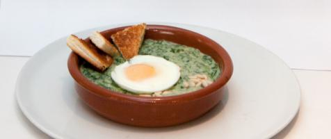 Imagen de plato con huevos a la florentina