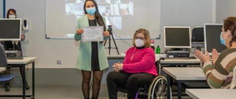 Terminan los talleres de empleo en Fundación DFA y FIIS