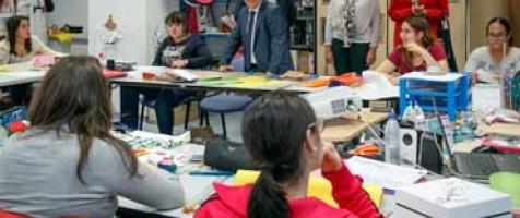 El Justicia de Aragón visita Fundación DFA