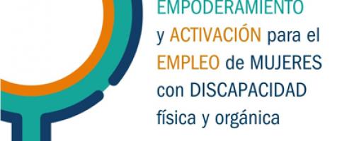 Cartel del programa de empoderamiento de COCEMFE