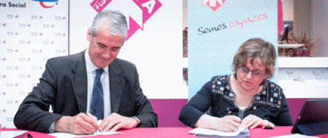 Convenio de colaboración entre Obra Social Ibercaja y Fundación DFA