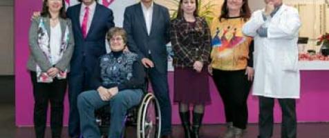 Mario Garcés, Secretario de Estado de Servicios sociales e Igualdad, visita Fundación DFA