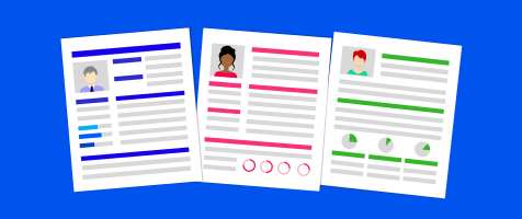 Dibujos de  varios currículum