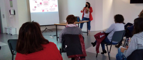 Sesión formativa con el voluntariado