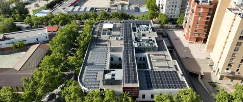 Foto del tejado del edificio Josemi Monserrate