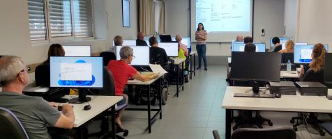 Uno de los cursos realizados