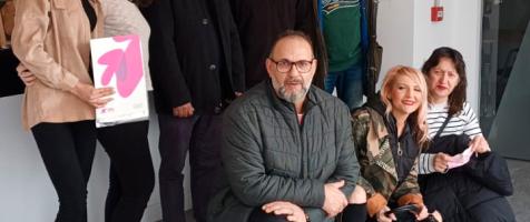 Participantes en la visita a Futbol Emotion