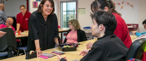 La Justicia de Aragón, en el Centro de Día Vadorrey