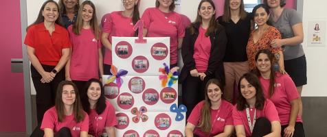 Foto de familia de las trabajadoras