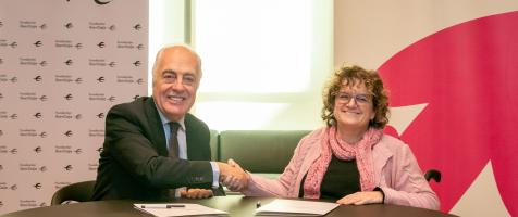 José Luis Rodrigo y Marta Valencia