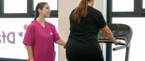 Sesión de ejercicio activo