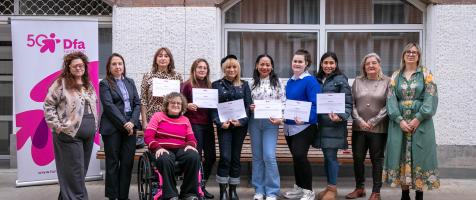 Foto de familia de Dfa a tu lado