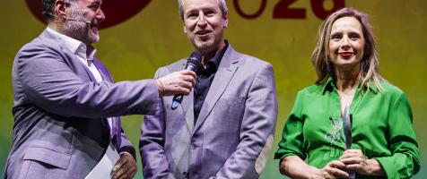 Javi Vázquez, Ricardo Barceló y Cristina Sánchez