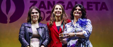 Ana Esteban, María Navarro y Paloma de Yarza-López Madrazo