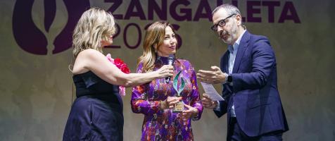 Adriana Oliveros, Natalia Chueca y Samuel Barraguer