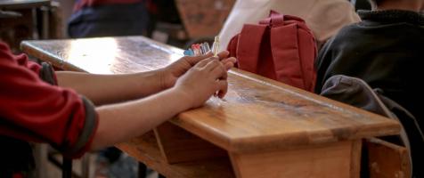 Niños en la escuela