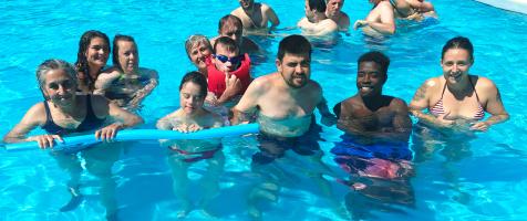 Actividades de piscina