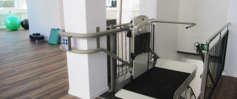 Plataforma salva escaleras