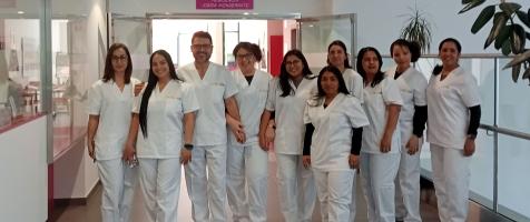 Las alumnas-trabajadoras en Dfa