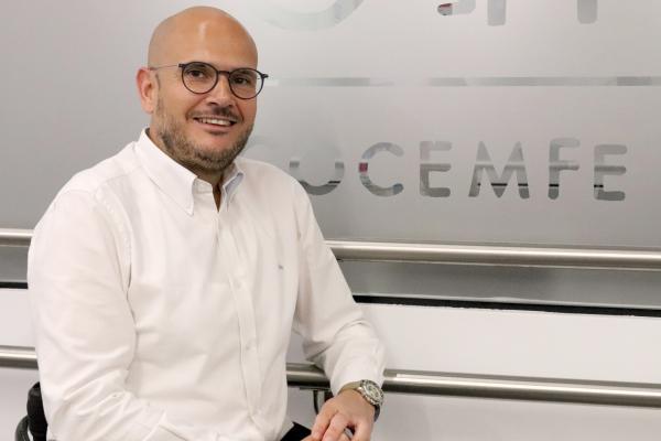 Anxo Queiruga, presidente de COCEMFE Estatal