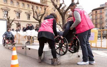 Apoyo social a personas con discapacidad en Huesca