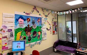 Proyectos de decoración de los alumnos y alumnas de PCI