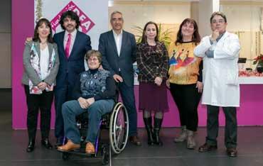 Mario Garcés, Secretario de Estado de Servicios sociales e Igualdad, visita Fundación DFA