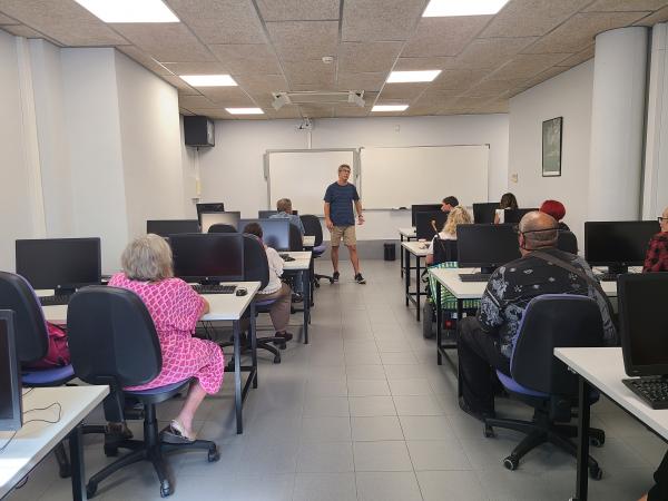 Un taller de formación